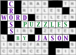 Jason's Crosswords